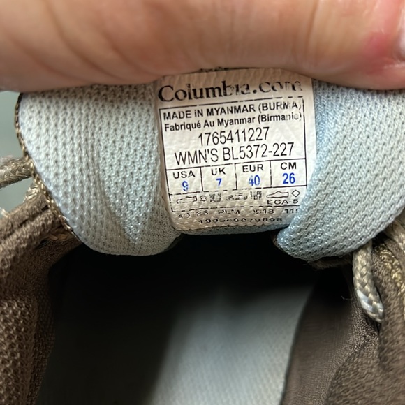 LADIES COLUMBIA CRESTWOOD WATERPROOF HIKING 🥾 SHOES - Picture 5 of 6